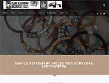 Tablet Screenshot of dianakauffmandesigns.com